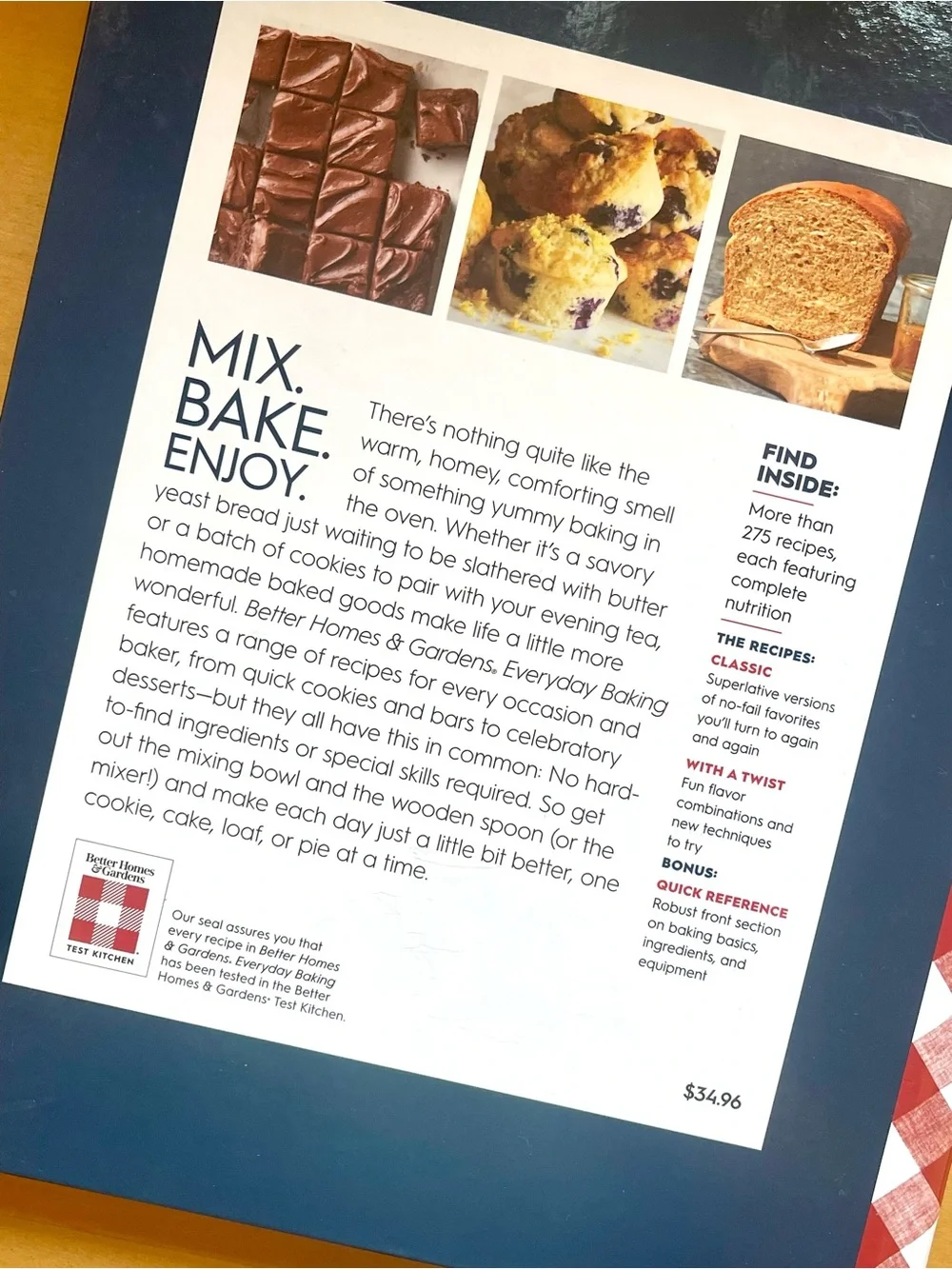Better Homes And Gardens Everyday Baking Cookbook